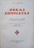 VICENTE. (Gil) OBRAS COMPLETAS GIL VICENTE. [COMPANHIA EDITORA DO MINHO]