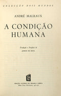 MALRAUX. (André) A CONDIÇÃO HUMANA.