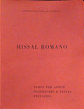 MISSAL ROMANO.