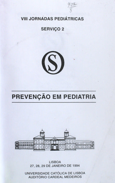 MATEUS MARQUES. (José) PREVENÇÃO EM PEDIATRIA.