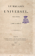 LE MAGASIN UNIVERSEL. [5 VOLUMES].