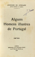 ANDRADE. (Anselmo de) ALGUNS HOMENS ILLUSTRES DE PORTUGAL.