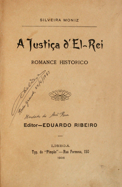 A JUSTIÇA D'EL-REI.
