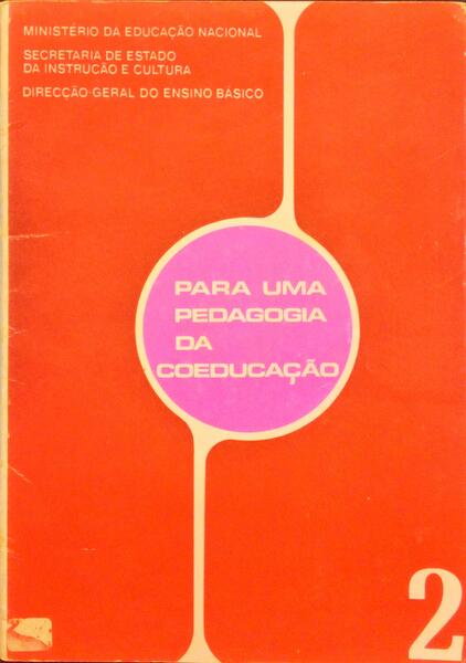 PARA UMA PEDAGOGIA DA COEDUCAÃ‡ÃƒO.