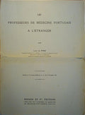PINA. (Luís de) LES PROFESSEURS DE MÉDECINE PORTUGAIS A L'ÉTRANGER.