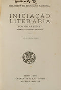 INICIAÇÃO LITERÁRIA.