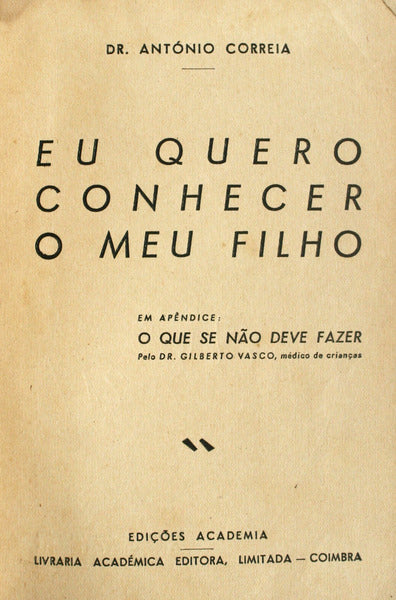 EU QUERO CONHECER O MEU FILHO.