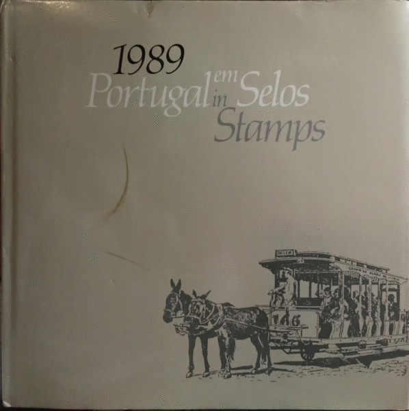 TEIXEIRA GOMES. (J. M.) PORTUGAL EM SELOS, 1989. PORTUGAL IN STAMPS, 1989.