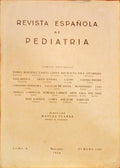 REVISTA ESPAÑOLA DE PEDIATRIA, NUMERO 3 (57), MAYO-JUNIO 1954.