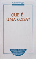QUE É UMA COISA? DOUTRINA DE KANT DOS PRINCÃ?PIOS TRANSCENDENTAIS.