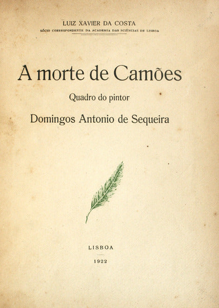 A MORTE DE CAMÕES.