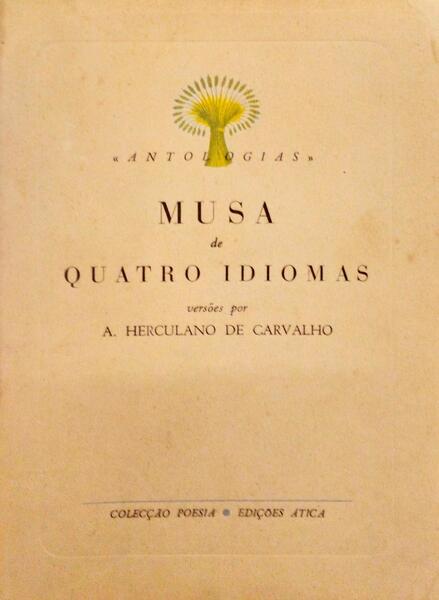 MUSA DE QUATRO IDIOMAS. [TIRAGEM ESPECIAL]