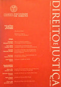 DIREITO E JUSTIÇA, REVISTA DA FACULDADE DE DIREITO DA UNIVERSIDADE CATÓLICA PORTUGUESA, VOLUME XVII - 2003.
