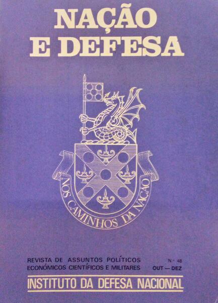 NAÇÃO E DEFESA, N.º 48, OUTUBRO-DEZEMBRO 1988.