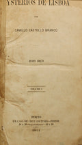 CASTELO BRANCO. (Camilo) MYSTERIOS DE LISBOA. [2 VOLS. / 4.ª EDI.]