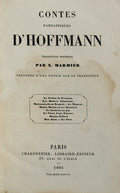CONTES FANTASTIQUES D'HOFFMANN.