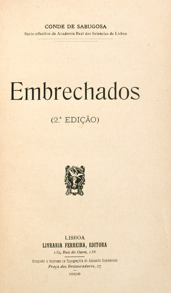 EMBRECHADOS. [2.ª EDIÇÃO]