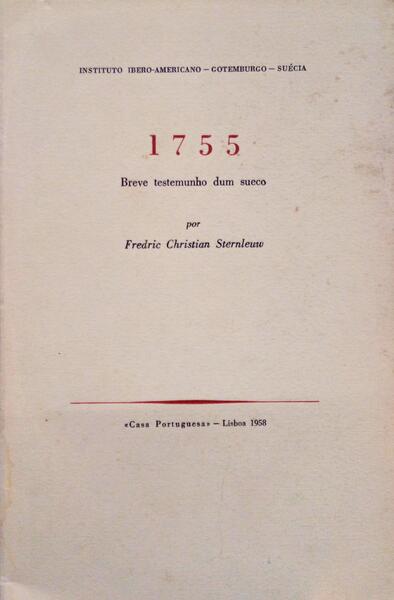 1755. BREVE TESTEMUNHO DUM SUECO.