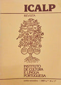 INSTITUTO DE CULTURA E LÃ?NGUA PORTUGUESA, N.º 16 e 17, JUNHO - SETEMBRO 1989.