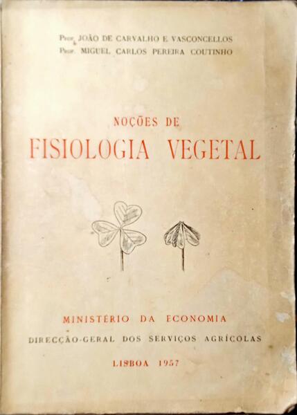 NOÃ‡Ã•ES DE FISIOLOGIA VEGETAL.