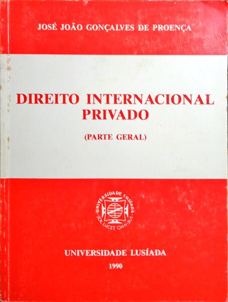 DIREITO INTERNACIONAL PRIVADO.