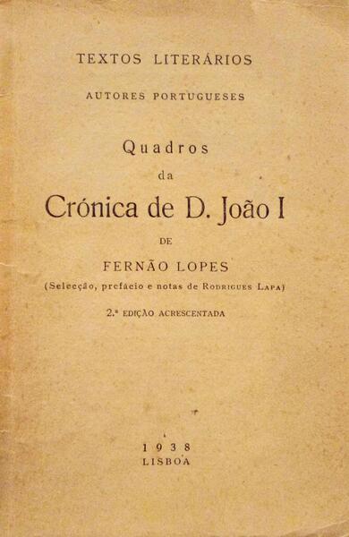QUADROS DA CRÓNICA DE D. JOÃO I.