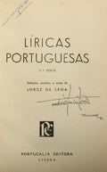LÍRICAS PORTUGUESAS. [3.ª SÉRIE]
