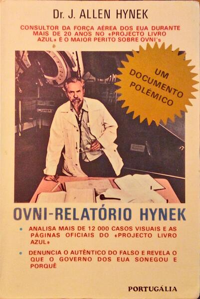 HYNEK. (J. Allen) OVNI-RELATÓRIO HYNEK.