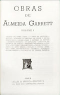 OBRAS DE ALMEIDA GARRETT. [2 VOLS.]