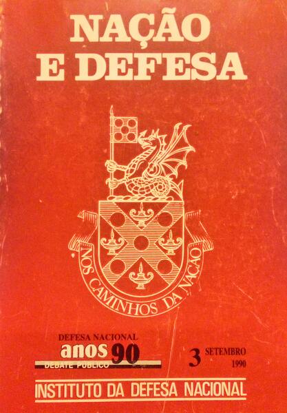 NAÇÃO E DEFESA, N.º 3, SETEMBRO 1990.