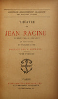 THÉATRE DE JEAN RACINE. [3 VOLS.]