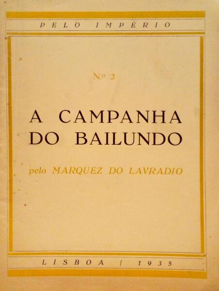 A CAMPANHA DO BAILUNDO.