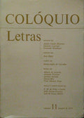 COLÓQUIO LETRAS, N.º 11, JANEIRO 1973.