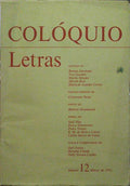 COLÓQUIO LETRAS, N.º 12, MARÇO - 1973.