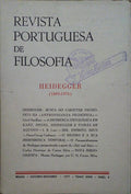 REVISTA PORTUGUESA DE FILOSOFIA, TOMO XXXIII, FASC. 4, OUTUBRO-DEZEMBRO 1977. HEIDEGGER (1989-1976).