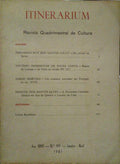 ITINERARIUM, N.º 109, JANEIRO - ABRIL 1981.