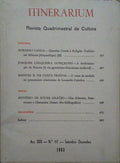 ITINERARIUM, N.º 117, SETEMBRO - DEZEMBRO 1983.