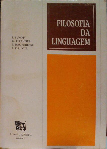 FILOSOFIA DA LINGUAGEM.