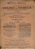VICTORIA. (João) MÉTODO PRÁTICO DE VIOLINO OU RABECA.
