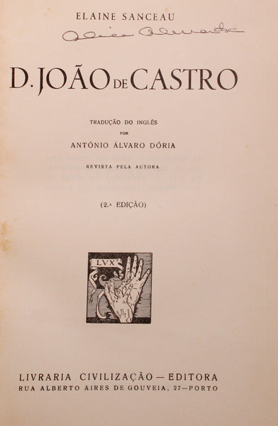 D. JOÃO DE CASTRO.