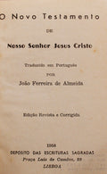 NOVO (O) TESTAMENTO DE NOSSO SENHOR JESUS CRISTO.