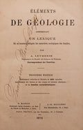 LEYMERIE. (A.) ÉLÉMENTS DE GÉOLOGIE.