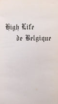 HIGH LIFE DE BELGIQUE, 100ᵉ ANNÉE 1980.