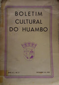 BOLETIM CULTURAL DO HUAMBO, N.º 3 - DEZEMBRO 1950.