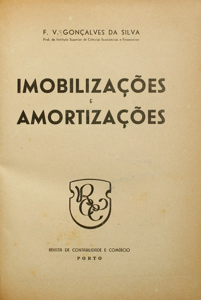 IMOBILIZAÇÕES E AMORTIZAÇÕES. [ENC.]
