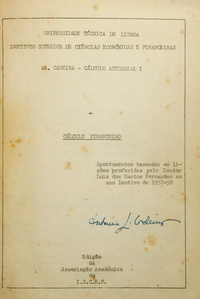 CÃ?LCULO FINANCEIRO. [2 OBRAS]