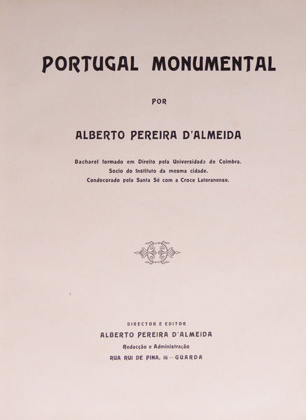 PORTUGAL MONUMENTAL.