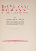 ESCULTURAS ROMANAS DE ESPAÑA Y PORTUGAL. [2 VOLUMES].