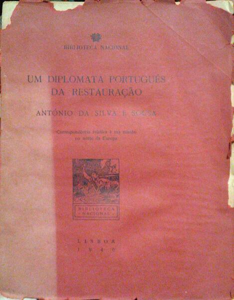 UM DIPLOMATA PORTUGUÊS DA RESTAURAÇÃO.
