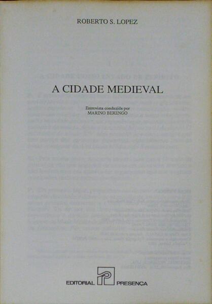 A CIDADE MEDIEVAL.